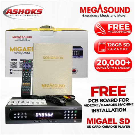 mega sound karaoke|Megasound MS Migael / SD Karaoke Player / 128Gb / 23000.